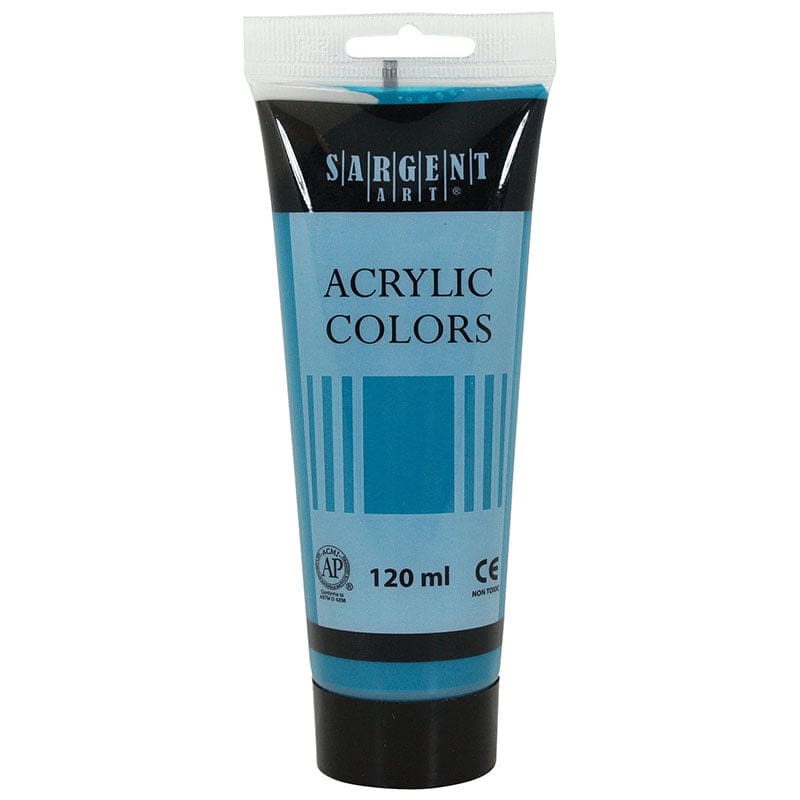 120Ml Tube Acrylic Pthalo Turquoise (Pack of 12) - Paint - Sargent Art Inc.