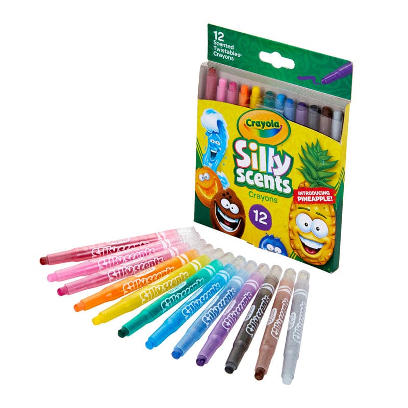 12Ct Mini Twistables Scent Crayons Silly Scents (Pack of 12) - Crayons - Crayola LLC