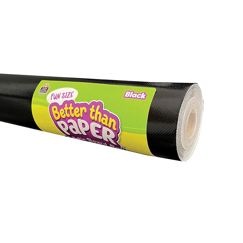 12Ftx18In Black Better Than Paper Fun Size (Pack of 6) - Bulletin Board & Kraft Rolls - Teacher Created Resources