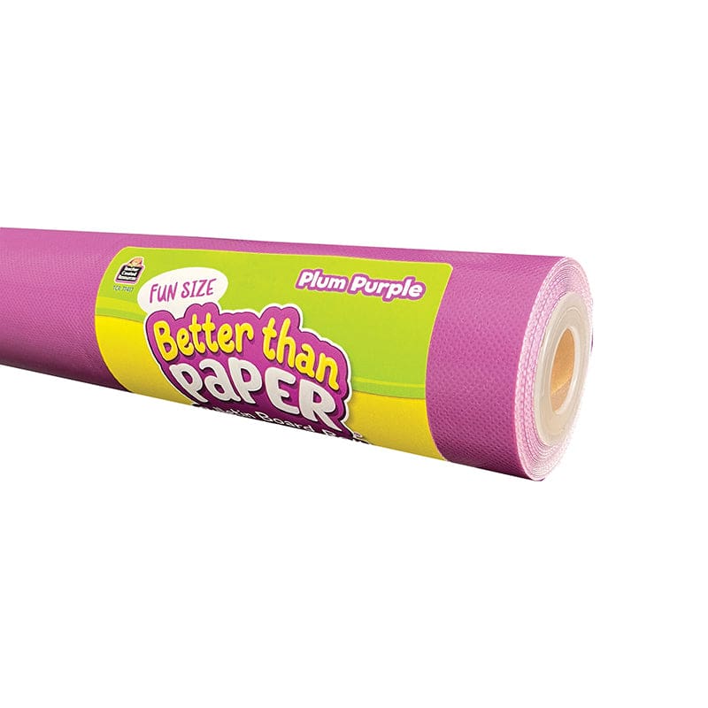 12Ftx18In Plum Ppl Better Than Papr Fun Size (Pack of 6) - Bulletin Board & Kraft Rolls - Teacher Created Resources