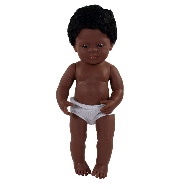 15In Baby Doll African-American Boy Anatomically Correct - Dolls - Miniland Educational Corporation