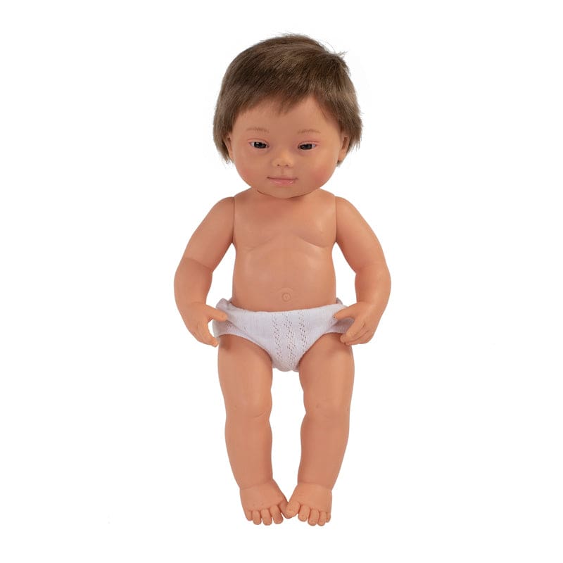 15In Baby Doll Down Syndrome Boy Anatomically Correct - Dolls - Miniland Educational Corporation