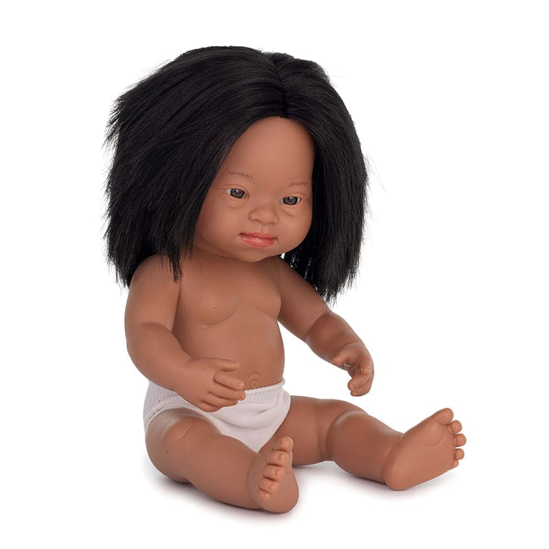 15In Doll Down Syndrome Hispanc Grl Anatomically Correct - Dolls - Miniland Educational Corporation