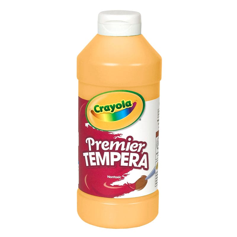 16Oz Peach Crayola Premier Tempera (Pack of 6) - Paint - Crayola LLC