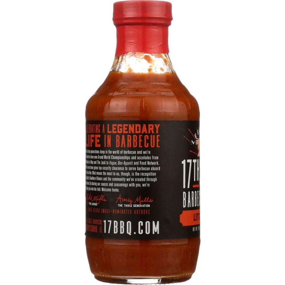 17TH STREET BARBECUE Grocery > Meal Ingredients > Sauces 17TH STREET BARBECUE: Little Kick Bbq Sauce, 18 oz