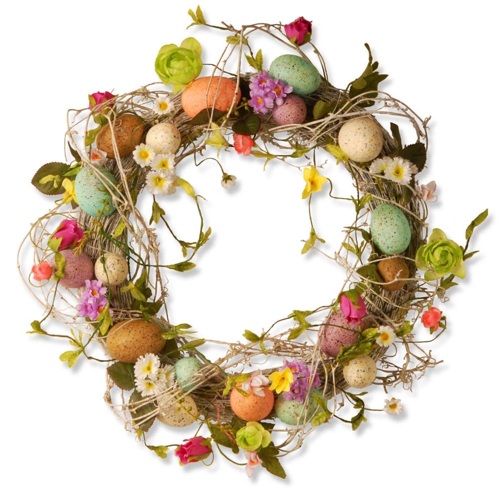 18 Garden Accents Easter Egg Wreath - Decorative Wall Accents - Unknown