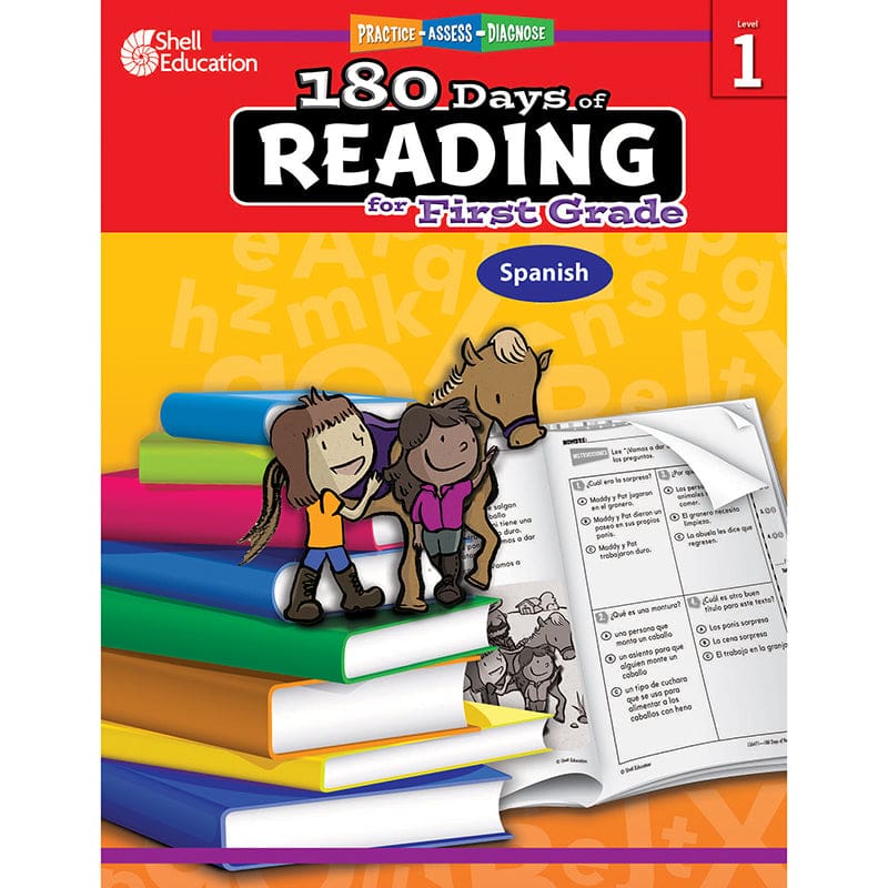 180 Days Of Reading Gr 1 Spanish (Pack of 2) - Language Arts - Shell Education