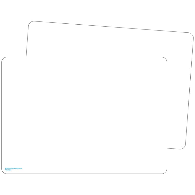 2 Sided Premium Blank Dry Erase Boards - Dry Erase Boards - Teacher Created Resources