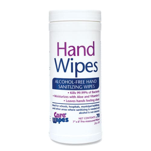 2XL Alcohol Free Hand Sanitizing Wipes 8 X 7 White 70/canister 6 Canisters/carton - School Supplies - 2XL