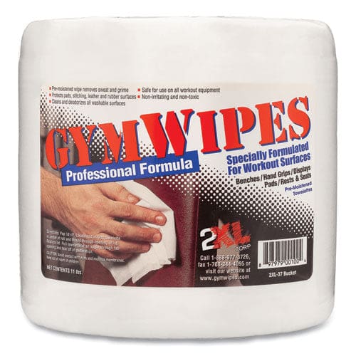 2XL Gym Wipes Professional 6 X 8 Unscented 700/pack 4 Packs/carton - School Supplies - 2XL