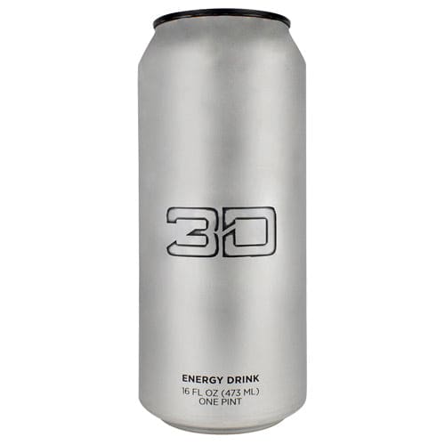 3D Energy Drink Strawberry Lemonade 12 ea - 3D Energy