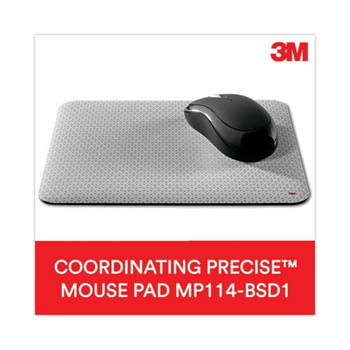 3M Antimicrobial Gel Small Mouse Pad With Wrist Rest 7 X 2.37 Black - Technology - 3M™