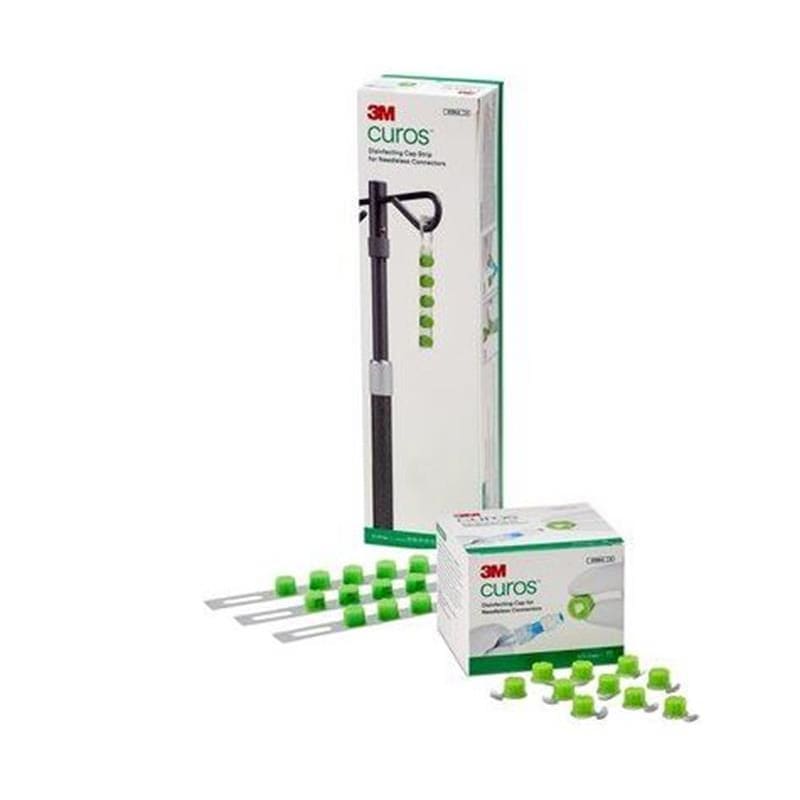 3M Curos Port Protector Green 270/Box Box of OX - Nursing Supplies >> Nursing Misc - 3M