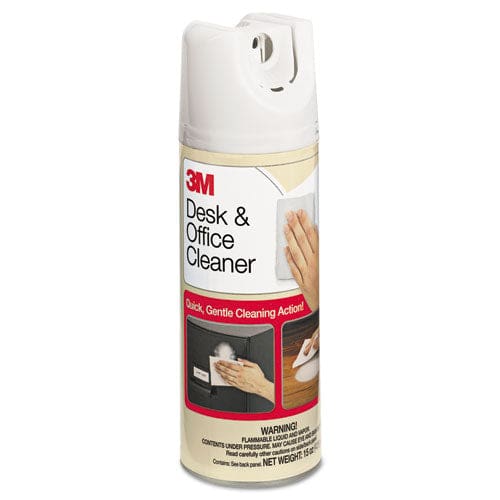 3M Desk And Office Spray Cleaner 15 Oz Aerosol Spray 12/carton - Janitorial & Sanitation - 3M™