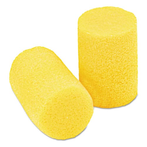 3M E-a-r Classic Earplugs Pillow Paks Cordless Pvc Foam Yellow 200 Pairs/box - Janitorial & Sanitation - 3M™