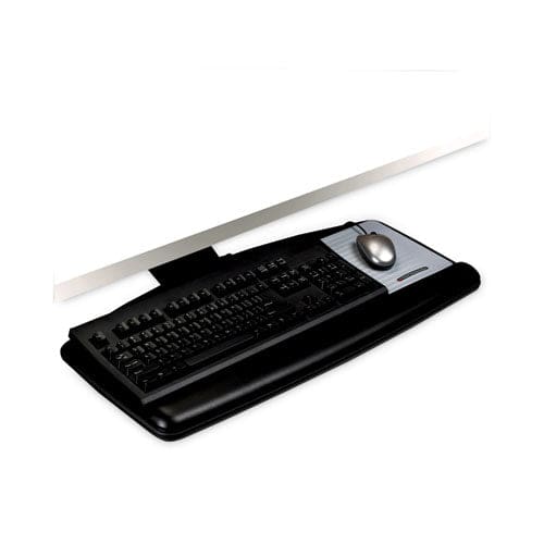 3M Easy Adjust Keyboard Tray Standard Platform 23 Track Black - Furniture - 3M™