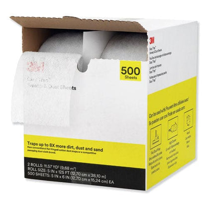 3M Easy Trap Duster 5 X 125 Ft White 250 Sheet/roll 2 Rolls/carton - Janitorial & Sanitation - 3M™