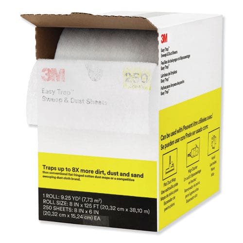 3M Easy Trap Duster 8 X 125 Ft White 250 Sheet Roll - Janitorial & Sanitation - 3M™