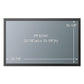 3M Framed Desktop Monitor Privacy Filter For 23.6 To 24 Widescreen Flat Panel Monitor 16:10 Aspect Ratio - Technology - 3M™