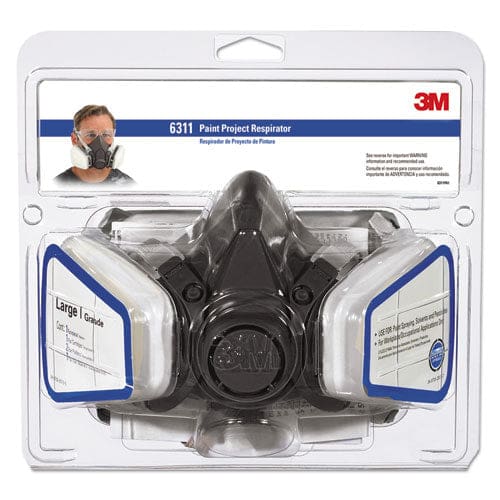 3M Half Facepiece Paint Spray/pesticide Respirator Large - Janitorial & Sanitation - 3M™