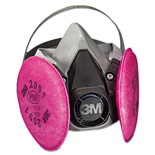 3M Half Facepiece Respirator 6000 Series Reusable Medium - Janitorial & Sanitation - 3M™