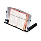 3M In-line Freestanding Copyholder 300 Sheet Capacity Plastic Black/clear - Office - 3M™