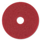 3M Low-speed Buffer Floor Pads 5100 12 Diameter Red 5/carton - Janitorial & Sanitation - 3M™