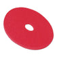 3M Low-speed Buffer Floor Pads 5100 14 Diameter Red 5/carton - Janitorial & Sanitation - 3M™