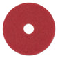 3M Low-speed Buffer Floor Pads 5100 20 Diameter Red 5/carton - Janitorial & Sanitation - 3M™