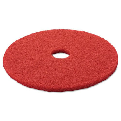 3M Low-speed Buffer Floor Pads 5100 20 Diameter Red 5/carton - Janitorial & Sanitation - 3M™