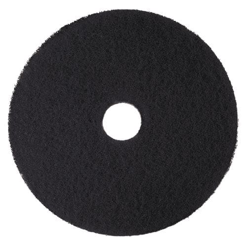 3M Low-speed High Productivity Floor Pads 7300 21 Diameter Black 5/carton - Janitorial & Sanitation - 3M™