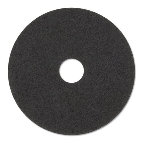 3M Low-speed Stripper Floor Pad 7200 17 Diameter Black 5/carton - Janitorial & Sanitation - 3M™