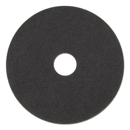 3M Low-speed Stripper Floor Pad 7200 17 Diameter Black 5/carton - Janitorial & Sanitation - 3M™