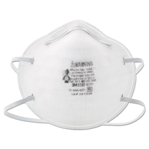 3M N95 Particle Respirator 8200 Mask Standard Size 20/box - Janitorial & Sanitation - 3M™