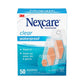 3M Nexcare Waterproof Clear Bandages Assorted Sizes 50/box - Janitorial & Sanitation - 3M Nexcare™