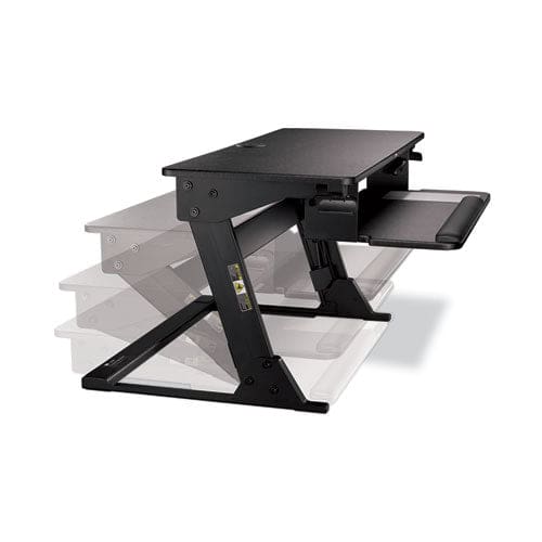 3M Precision Standing Desk 35.4 X 22.2 X 6.2 To 20 Black - Furniture - 3M™