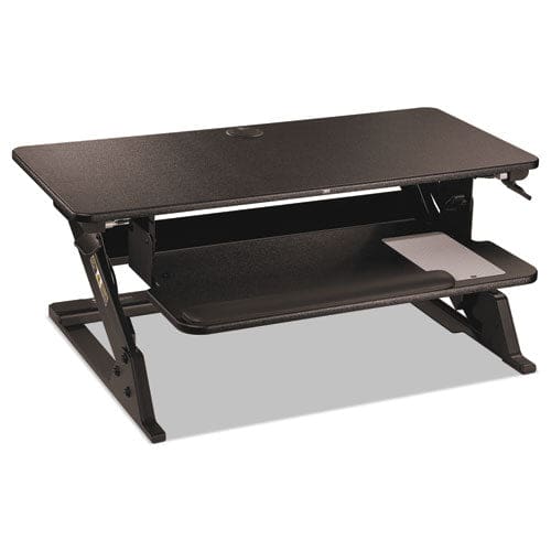 3M Precision Standing Desk 35.4 X 22.2 X 6.2 To 20 Black - Furniture - 3M™