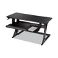 3M Precision Standing Desk 35.4 X 22.2 X 6.2 To 20 Black - Furniture - 3M™