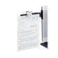 3M Swing Arm Copyholder Adhesive Monitor Mount 30 Sheet Capacity Plastic Black/silver Clip - Office - 3M™