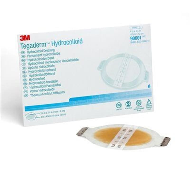 3M Tegaderm Hydrocolloid Oval 2 3/4 X 3 1/2 Box of 5 - Item Detail - 3M