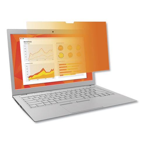 3M Touch Compatible Gold Privacy Filter For 13.3 Widescreen Laptop 16:9 Aspect Ratio - Technology - 3M™