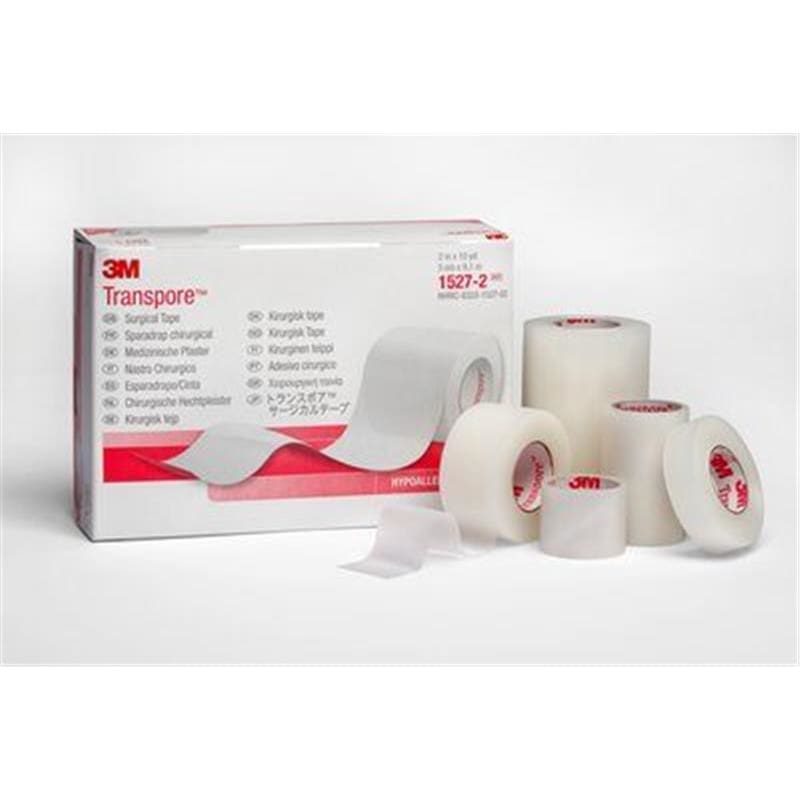 3M Transpore Tape 1In Clear Box of 12 - Wound Care >> Basic Wound Care >> Tapes - 3M