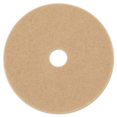 3M Ultra High-speed Floor Burnishing Pads 3400 20 Diameter Tan 5/carton - Janitorial & Sanitation - 3M™