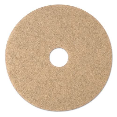 3M Ultra High-speed Natural Blend Floor Burnishing Pads 3500 20 Diameter Tan 5/carton - Janitorial & Sanitation - 3M™