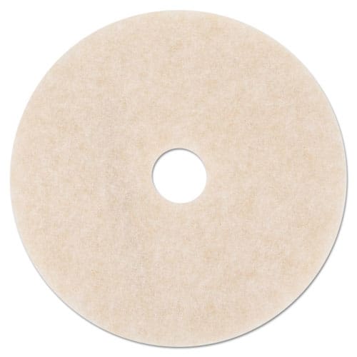 3M Ultra High-speed Topline Floor Burnishing Pads 3200 20 Diameter White/amber 5/carton - Janitorial & Sanitation - 3M™