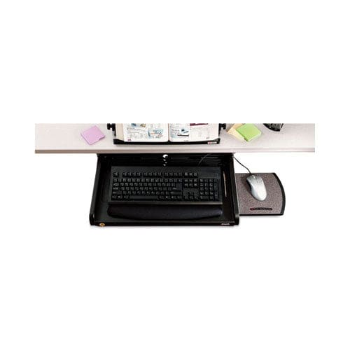 3M Under Desk Keyboard Drawer 23w X 14d Black - Furniture - 3M™