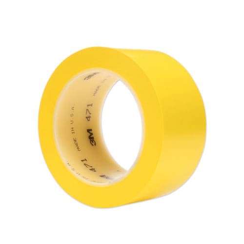 3M Vinyl Floor Marking Tape 471 2 X 36 Yds Yellow - Janitorial & Sanitation - 3M™