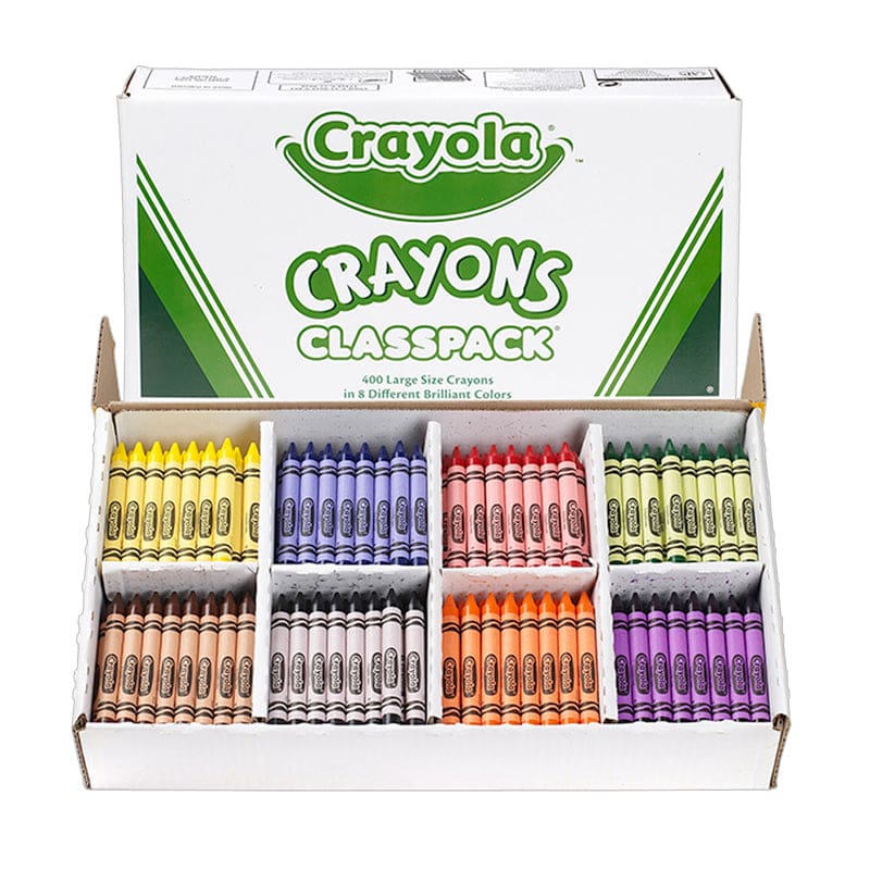 400 Large Size Crayon Classpack - Crayons - Crayola LLC
