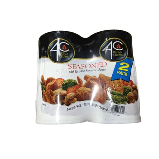 4C Bread Crumbs, Seasoned, 46 oz (Pack of 2) - ShelHealth.Com