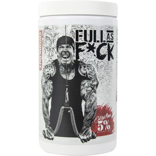 5% Nutrition Full As F*Ck White Blue Raspberry 25 servings - 5% Nutrition